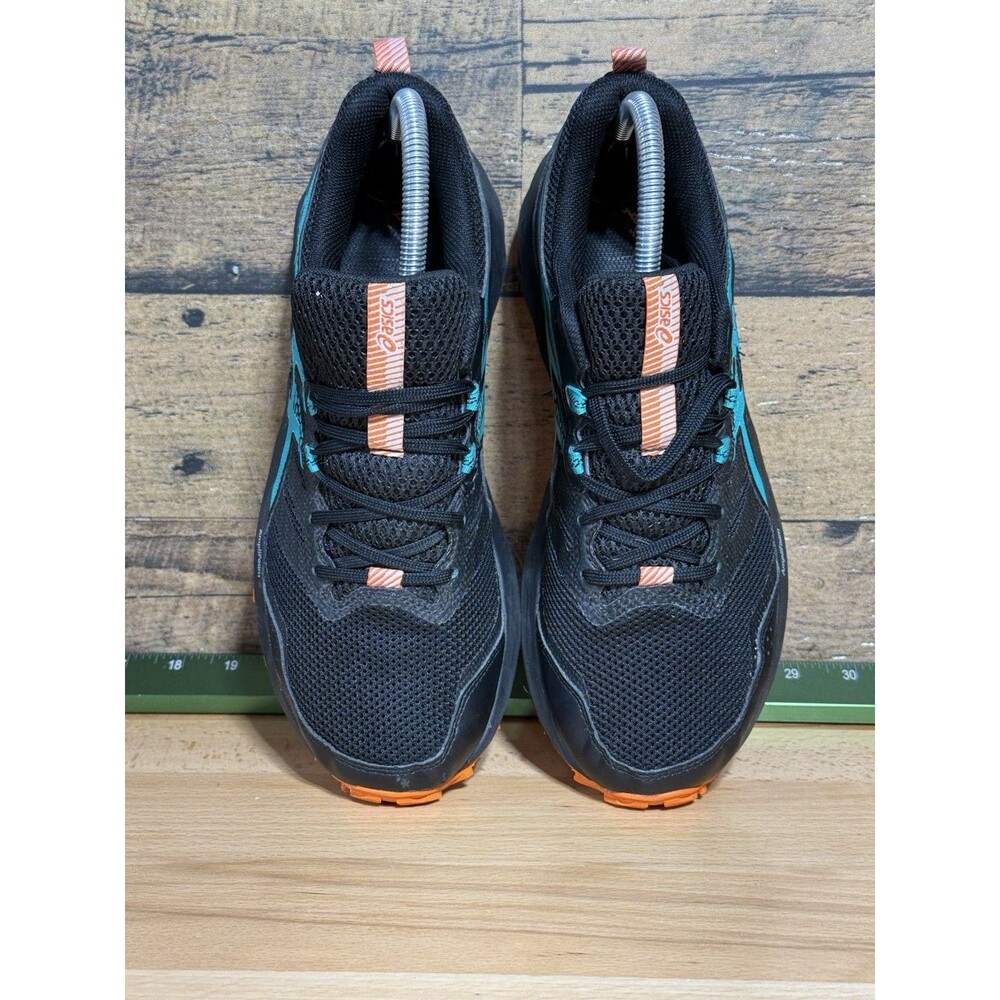 Asics Gel-Sonoma Trail Running Shoes Black Lavender Green 9 Beautiful Colorway - Picture 9 of 11